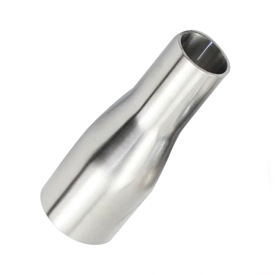 Slangverloop 38 - 50 mm - RVS