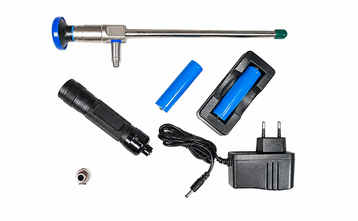 Endoscoop volledige set star 190 mm met opbergkoffer