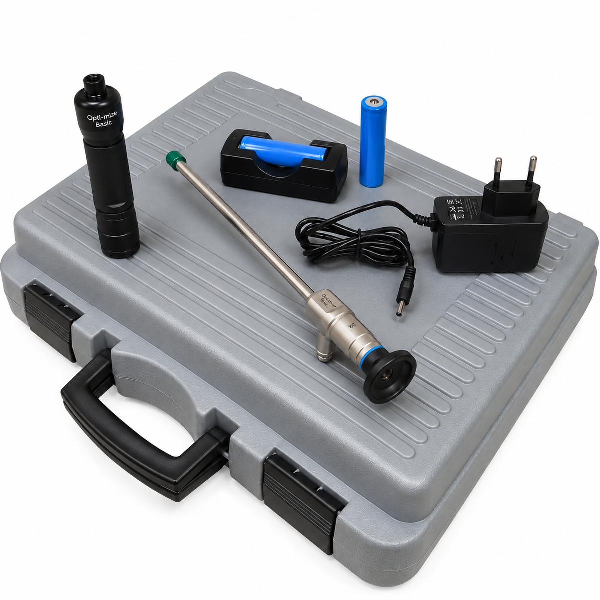 Endoscoop volledige set star 190 mm met opbergkoffer