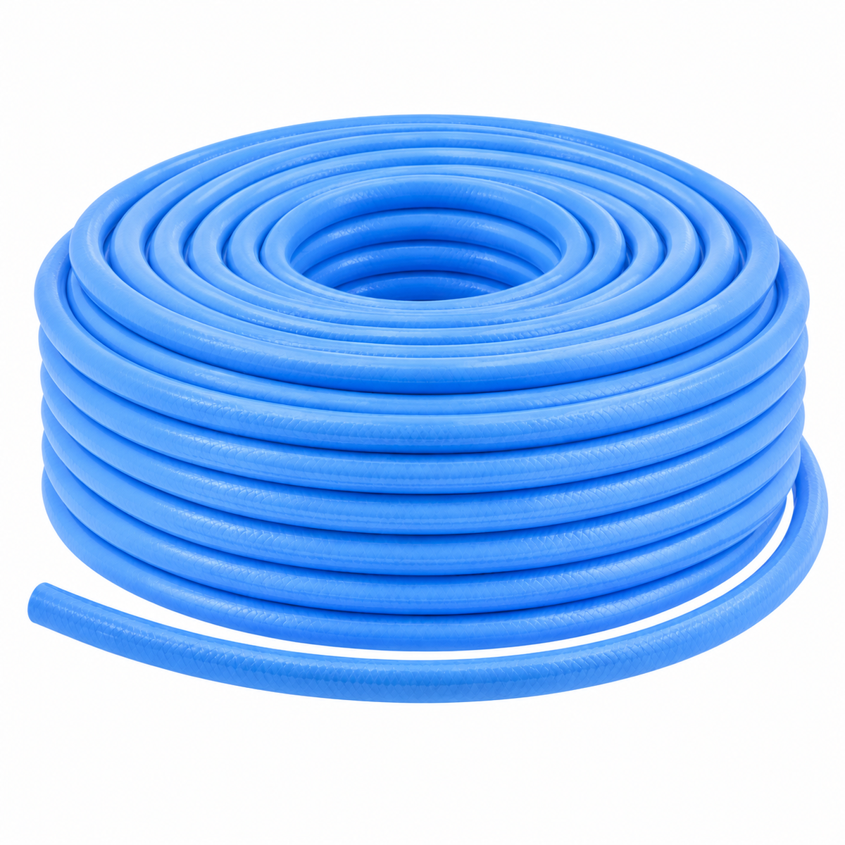Lijmslang/Persluchtslang blauw 10 mm - 50 meter rol