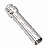 Mondstuk wol - rvs - 18 mm