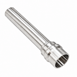 Mondstuk wol - rvs - 18 mm
